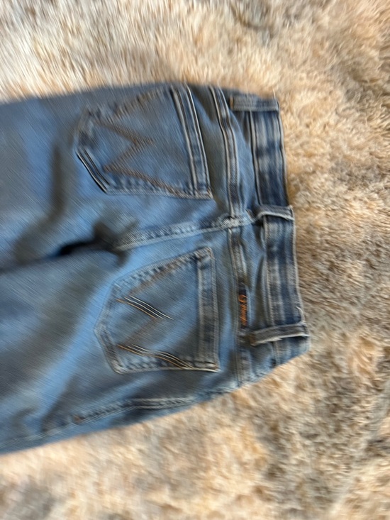 Wrangler Women's Dark Blue Flared Jeans - Picture 4 of 5